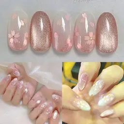 櫻さくらネイル 人気ワンホンーネイル