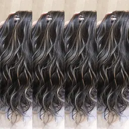 🐣《派手色OK》🐣エクステポイントメッシュ〜10本🌈