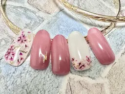 【ミニモ限定】ワンカラーorグラデーション➕お好きなアート3本🌼オフなし60分¥4900