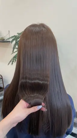 カット＋ブリーチ無しダブルカラー(超音波アイロンケアプロ付き)🫧