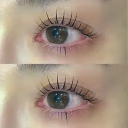 【⭐️大人気⭐️】🖤🎱ブラックティントマスカラパーマ🎱🖤(パリジェンヌの場合＋550円)