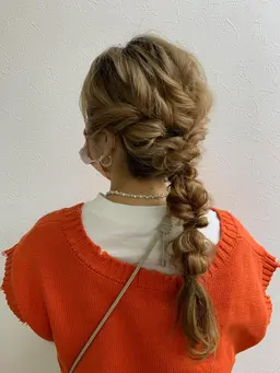 《平日限定》お呼ばれヘアアレンジ🤍🎀