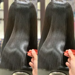 😇縮毛矯正＋💕最高峰TOKIOトリートメントLimited💕＋メンテナンスカット✂︎#髪質改善#艶髪#ストレート