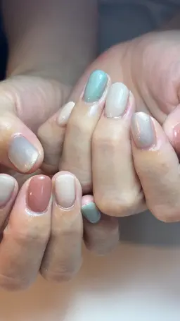 💅 【オフなし】選べる3色♡ワンカラー・グラデ・フレンチ（ウォーターケア込）