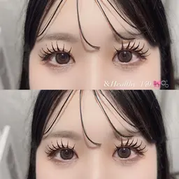 ＆Healthy (アンドヘルシー)🎀フラットラッシュ140本 LED変更＋¥1,100◎