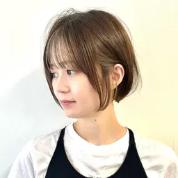 ショートボブ＋カラー