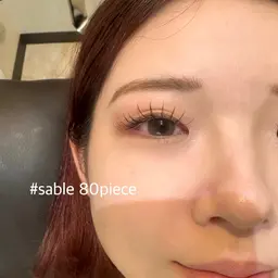 [初回オフ無料]マツエク/セーブル80本🌼