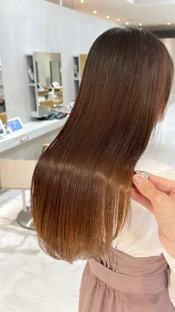 カット+美髪改善ストレート