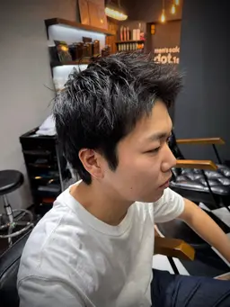 【メンズ限定】メンズカット＋クイックヘッドマッサージ