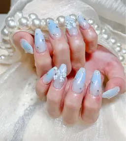 チップ長さ出し⭐️シンプル持ち込みデザイン⭐️12000円⚠️オフ別途