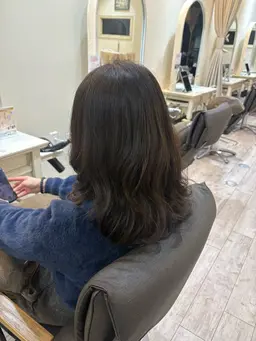 《 🌀平日1日1名様限定🌀 》練習用モデル❤️🔥カット+デジタルパーマ(仕上がり顎からバスト上)