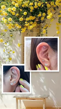 💎耳ツボジュエリー(10パーツ以内)