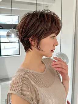 【大人美人】ショートカット➕1STEP髪質改善トリートメント‪✂︎‬✨️【ミニモ限定価格】【ウルフ･レイヤーカット】