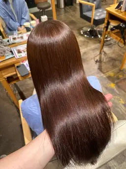 ケア剤入りワンカラー+髪質改善✨️次世代トリートメント