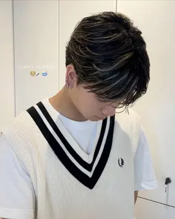 【 メンズ限定👦🏼💙 】 似合わせ ケアワンカラー