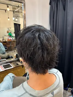 【平日10​〜​18時限定】カット+ナチュラルパーマ/特殊パーマ+2200で変更可能です🉑