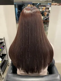 美髪✨一日1名限定🉐コスメストレート+トリートメント💚