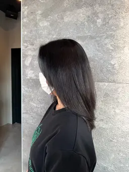 ［ブリーチ無し］全体カラー+トリートメント🔫