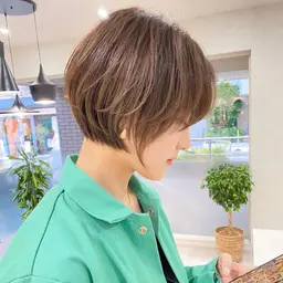 【🌈SNS撮影可能の方限定🌈】小顔に見せる似合わせショートカット✂️