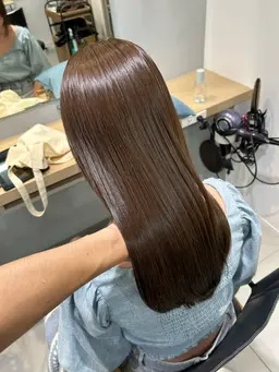 【🌿ミニモ学割U24ご新規様限定🌿】似合わせカット➕サラツヤ縮毛矯正✨30%OFF❗️（ボブ/レイヤー/ミディアム）