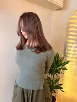 【レディース限定66%OFF‼️】🔥トーンアップ🔥ワンカラー＋毛先カット+トリートメント