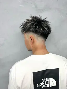 【🧞‍♂Men's️🧞‍♂️】“contrast”メッシュ/ハイライトカラー