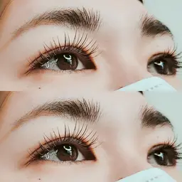 フラットラッシュ1時間本数無制限(オフ込み)♡カラーエクステ◇アイシャンプー付き◇