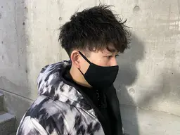 【🔥カット+メンズパーマ🔥】ツイスパや波巻きのバチバチパーマ❕🙆🏼