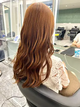 💙カット＋暖色艶カラー＋うる艶トリートメント💙