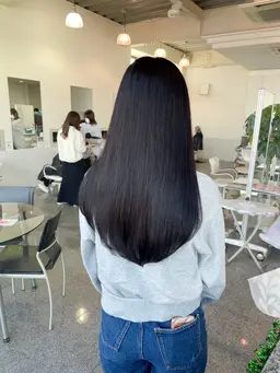 【来店3回目までクーポン】カット+縮毛矯正+3ステップトリートメント