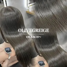 ブリーチWカラー+オリジナルトリートメント✨🦖透明感オリーブカラー🦖«赤み抑えたい方必見☘️»