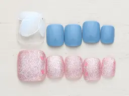 【ネイル初めて来店のお客様】フットオフなし　スナップフォトのデザイン　1週間以内お直し可　（６０分）