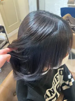 前髪縮毛矯正¥2000