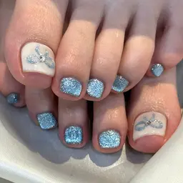 【ご新規様限定 特別価格🉐】 🍒foot オフあり ワンカラー（ケア込）