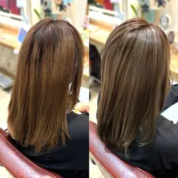 🍃ナチュラルなハイライト➕カラー🍃