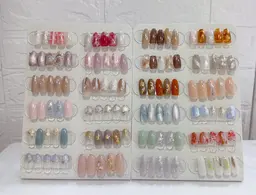 (オフあり) 人気No1🌼定額デザインA♪季節のニュアンスネイル🌈カラー変更可★オフ無料