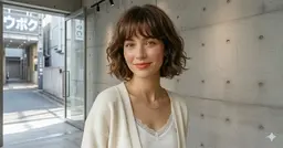 ボブパーマ ミディアムパーマ 限定 モデル募集