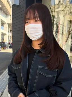 ワンカラー+ケラフェクトトリートメント🤍🫧