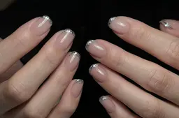 💖ガラスフレンチネイルソフトオフ込み