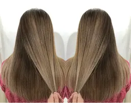 【ストレートメニュー】カット  ウルツヤストレート  3stepトリートメント