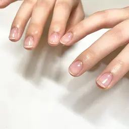 【初回オフ無料】オフありクリアネイル💧【ミニモ限定価格‼️】【パラジェル使用✨】【2回目以降オフ代+1500円】