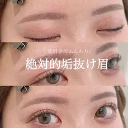 【 月間指名200名以上🎖️】💎美眉スタイリング💎(眉毛ワックス脱毛)眉メイク&レクチャー別途¥500