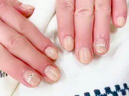 ハンド✨人気No.1✨【ミニモ特別価格】片手1本ずつワンポイントアートコース5830円/リピーターオフ代別途＋550円