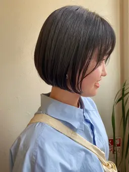 ショート、ボブカット+aujuaトリートメント🫧