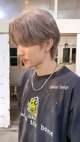 【💈女性目線で作るメンズ】カット＋ブリーチ全体カラー＋（プチヘッドスパ＋眉カット付き）