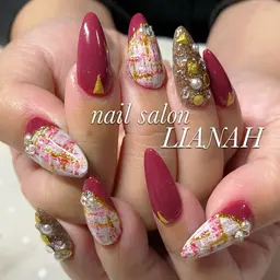 【GEL-Xスカルプ】 長さだし＋持ち込みデザイン(デザイン＋パーツ10本OK)💗¥13,500