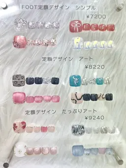 Foot  【定額シンプルコース】  ￥7200→6300👣💕