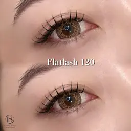 【平日限定】フラットラッシュ120本💫(オフ込み)