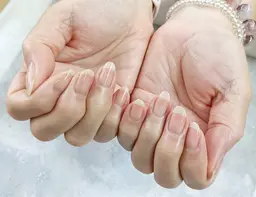 ハンド自爪戻し（ジェルオフのみ、丁寧ケア込）