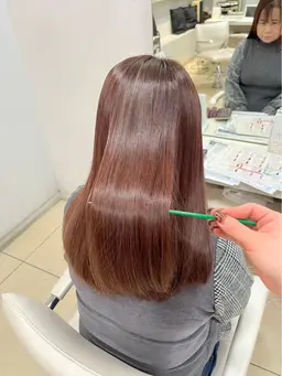 🌸春限定🌸ダメージレスダブルカラー+シルクコーティング¥9000​〜​(ロング料金別)